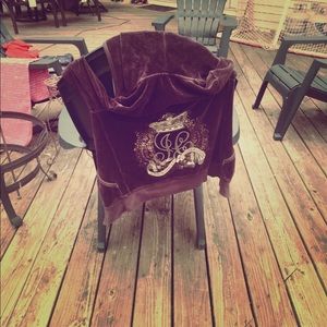 Velvet juicy couture sweatshirt